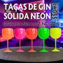 Imagem de 12 Taças De Gin Sólida De Acrílico Neon 550 Ml