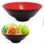 Imagem de 12 Tigelas Japonesa Bowl Oriental 1,3L em Melamina 1300ml