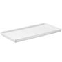 Imagem de 12 Travessas Retangulares Servir Petiscos 27x13cm Comida Japonesa Branco Bandeja Decorativa Uno Coza