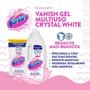 Imagem de 12 Vanish Tira Mancha sem Cloro Multiuso Crystal White 1,2L