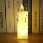 Imagem de 12 Velas LED Transparente 8cm Luz Eletrônica Decorativa