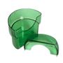 Imagem de 12 x Comedouro Meia Lua tipo Italiano - Verde - Animalplast - 60ml