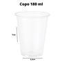 Imagem de 1200 Copos Descartáveis P/ Escolas e Eventos 180 ml