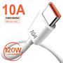 Imagem de 120w 10a Usb Tipo C Cabo De Carregamento Rápido Para Huawei Xiaomi Realme Samsung Poco X6 Cabo De