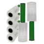 Imagem de 12x Rolo Filme Plástico Stretch 10cm x 120m Com Cabo Aplicador Giratório