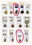 Imagem de 15 conjuntos colar e brincos acessórios femininos