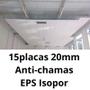 Imagem de 15 Placas De Isopor Antichamas Espessura 20mm ( 2cm ) Tamanho 100x50x2cm