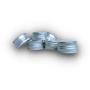 Imagem de 15 Tampas Alumínio C/Lacre 26mm Garrafa De Vidro Long Neck
