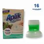 Imagem de 16 Gel Sanitário Adesivo Vaso Lavanda Marine Limão Floral Pinho Eucalipto 7g Marca Aplik - Envio Já