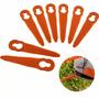 Imagem de 16. Kit 16 Lâminas de Plástico para Roçadeira Stihl  Modelo Fsa45