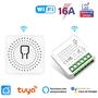 Imagem de 16a Tuya Wifi Smart Switch Monitor De Energia Controle Bidirecional Alexa Google Home Smart Breaker