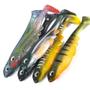 Imagem de 16cm Isca Macia Paddle Cauda Isca De Pesca Spinpoler Stalker Wobbler Para Robalo Pique Truta