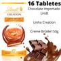 Imagem de 16x Tabletes de Chocolate Lindt Creation Creme Brûlée 150g