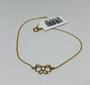 Imagem de 1742190 Pulseira Ouro 18k Com Laço Delicada Presente Dia Das Mães