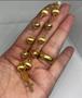 Imagem de 1774283 Pulseira Feminina Ouro18k Bolas Bolinhas Grandes Douradas