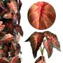 Imagem de 18 buques folhagem premium toque real planta artificial preço de atacado jardim e parede verde - DE1423