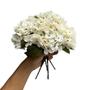 Imagem de 18 buques mini hortênsia flor artificial preço atacado decoração de festa casamento arranjo floral