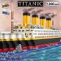 Imagem de 1860 peças blocos de montar mega navio titanic (com ou sem caixa)
