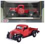 Imagem de 1941 Plymouth Pickup - Vermelha - 1/24 - American Classics - Motormax