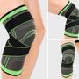Imagem de 1pc esportes fitness joelheiras homens pressurizado elástico joelheira suporte bandagem engrenagem de fitness basquete v