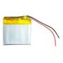 Imagem de (1pc) Pilha Bateria 3.7v 210 Mah 3mm X 30mm X 30mm 2 Fios