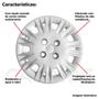 Imagem de 1X Calota New Fiesta Hatch Sedan Aro 15 Com Emblema 123Cp