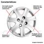 Imagem de 1x Calota Peugeot 206 207 208 Aro 14 com Emblema Boton 867cb