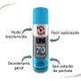 Imagem de 2 Alcool Aerossol 70 INPM Spray 300ml Multiuso - Uni1000