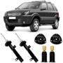 Imagem de 2 Amortecedor Ford Ecosport 2003 a 2012 Dianteiro Monroe e Kit