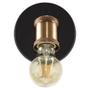 Imagem de 2 Arandelas Articulada Nordic Spot Preto/Cobre + Lamp. A60