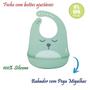 Imagem de 2 Babadores De Silicone Pega Migalhas Gumy Buba - Verde