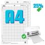 Imagem de 2 Base de Corte A4 Transparente Para Silhouette Portrait, Portrait 2, 3 e 4 - Cameo, Cameo 2 e 3 - Com Cola
