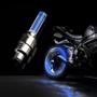 Imagem de 2 Bicos Pinos Led Azul Bike Carro Moto Roda Bicicleta Brasil