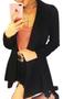 Imagem de 2 Blazer Max Comprido Longo Neoprene Sobretudo Moda Feminino