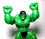 Imagem de 2 Bonecos Action Figure Super Heróis Batman Vs Hulk Articulado