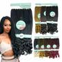 Imagem de 2 Cabelo Jumbo Boho Curl Tranças Gypsy Braid Com Cachos Nas Pontas