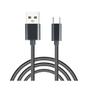 Imagem de 2 Cabos Metal Reforçado USB Kingo 1m 2.1A para Galaxy J6