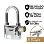 Imagem de 2 Cadeado Com Alarme Antifurto Prova De Água Original Lock
