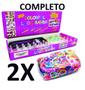 Imagem de 2 Caixas Loom Band Fábrica Pulseira Elásticos - Completo