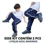 Imagem de 2 Calças Juvenil Tactel Jogger Uniforme Escolar Inverno 018