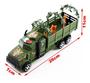 Imagem de 2 caminhão militar exército a Fricção Brinquedo Soldadinho plástico guerra