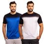 Imagem de 2 camisa Camiseta Dry Fit academia treino musculação bvin