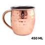 Imagem de 2 Canecas Moscow Mule 450ml Drink Cor Rose Gold