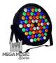 Imagem de 2 Canhão Refletor Led Par 64 Slim Rgbwa 60 Led 5w + Mesa DMX 192