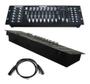Imagem de 2 Canhão Refletor Led Par 64 Slim Rgbwa 60 Led 5w + Mesa DMX 192