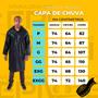 Imagem de 2 Capa De Chuva C/ Capuz Pvc Forrado Grande Resistente Top