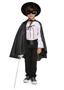 Imagem de 2 Capas de Zorro Infantil Vampiro Bruxo Halloween fantasia