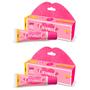 Imagem de 2 Carmed BFF Protetor Hidratante Labial Efeito Gloss Beijinho FPS30 Rosa Glitter 10g Cimed