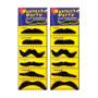 Imagem de 2 Cartelas Bigode Artificial Fantasia Carnaval Mustache