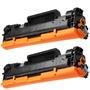 Imagem de 2 Cartucho de Toner CF 248A - 48A Para impressora M15 - M15W - M28 - M28W